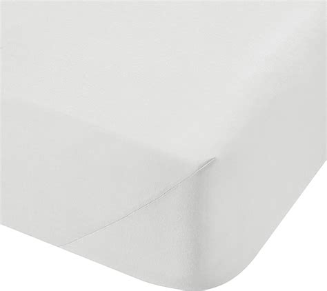 White Fitted Sheet Extra Deep 32cm In 100 Cotton By Bianca