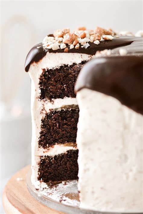 High Altitude Chocolate Almond Drip Cake Curly Girl Kitchen