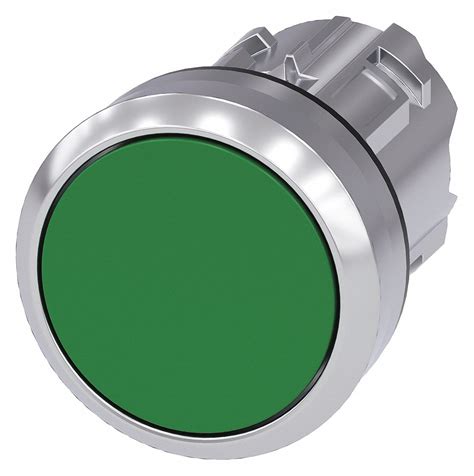 Siemens Push Button Operator Metal Maintained Green 1 12 2 3 3r 4 4x Nema Rating