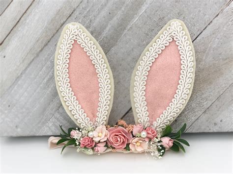 Bunny Ears Headband Bunny Headband Easter Baby Headband