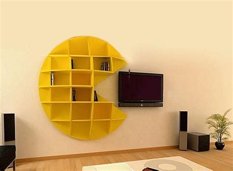 Pac Man Bookcase