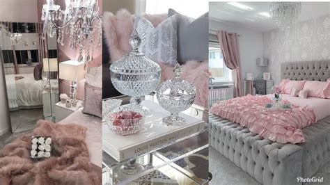 Pink And Grey Glamorous Luxury Bedrooms And Living Rooms Tour Inspo And Ideas