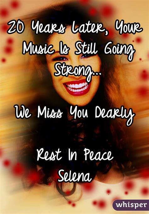Mkx.lnk.to/oaskop some kind of peace was mostly written and recorded. 20 Years Later, Your Music Is Still Going Strong... We Miss You Dearly Rest In Peace Selena ...