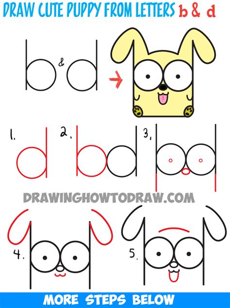How To Draw A Cute Puppy Step By Step Easy Alqurumresortcom