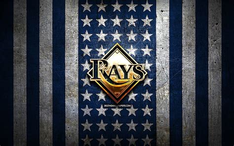 1920x1080px 1080p Free Download Tampa Bay Rays Flag Mlb Blue White
