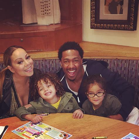 Mariah Carey And Nick Cannon Reunite With Their Twins For Pre Mothers