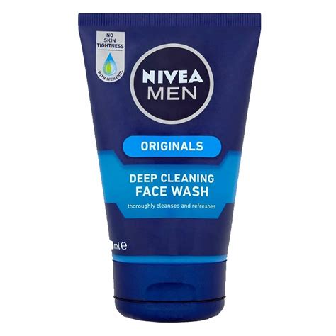 Buy Nivea Men Original Deep Cleansing Face Wash 100ml Online Shop