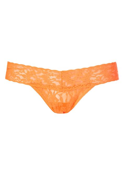 Hanky Panky Signature Rolled Lace Thong