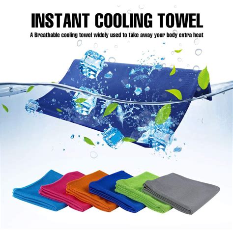 Cooling Towel 6 Packs Keafols 40×12 Chill Ice Sports Towel Neck
