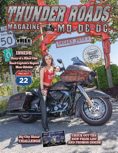 Thunder Roads Magazine Md De Dc June 2015 By Thunder Roads Mid Atlantic