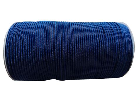 4mm Navy Blue Flat Line Nylon Cord130mroll Jewelry Findings Macrame