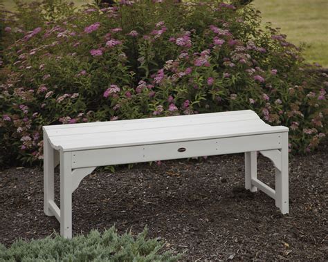 Polywood® Traditional Garden 48 Backless Bench Bab148 Polywood® Official Store