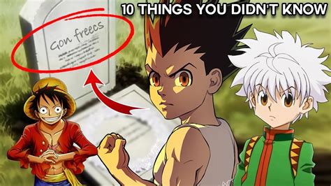 Things You Didn T Know About Gon Freecss Hunter X Hunter Youtube