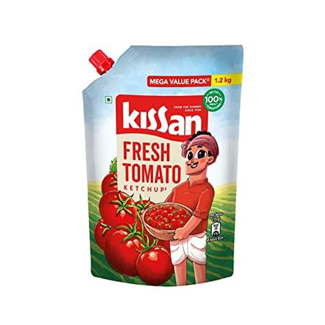 Kissan Fresh Tomato Ketchup Pouch 12 Kg