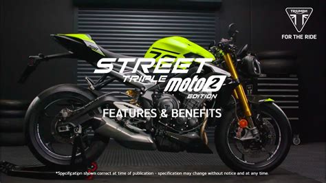2023 Triumph Street Triple 765 Moto2 Edition Features Benefits