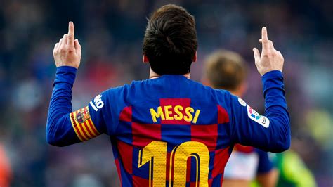 Fc Barcelona Lionel Messi Verbucht Gegen Sd Eibar Den 1000
