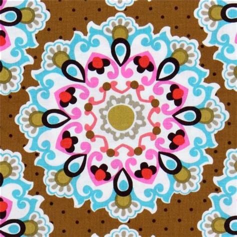 Shā tánchéng) is a tibetan buddhist tradition involving the creation and destruction of mandalas made from coloured sand. Michael Miller Stoff Toffee braun Emmaline Mandala - Ornament Stoffe - Stoffe - Kawaii Shop modeS4u