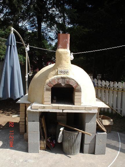 How To Build A Brick Pizza Oven Outdoor Oven Plans
