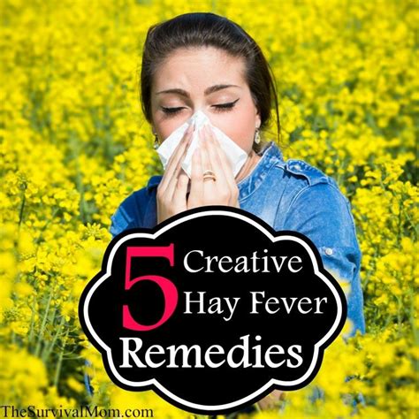 5 Creative Hay Fever Remedies The Survival Mom