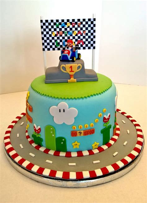 Pin By Gateaux Chemistry Oven On Kids Cakes Mario Birthday Cake