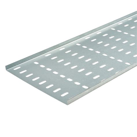 Trench Light Duty Cable Tray 125 X 225 X 3000mm Galvanised Steel