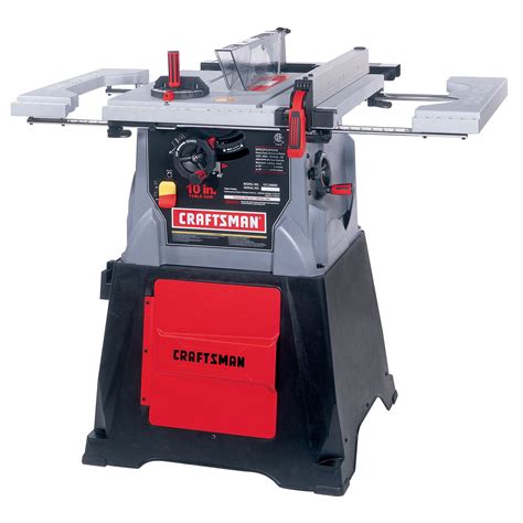 Craftsman 24885 10 In Table Saw Wstorage Cabinet Sears Outlet