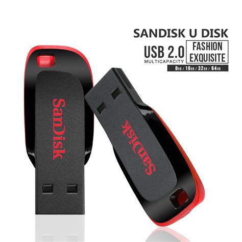 Sandisk Cruzer Blade Cz50 64gb32gb16gb8gb Usb 20 Flash Drive