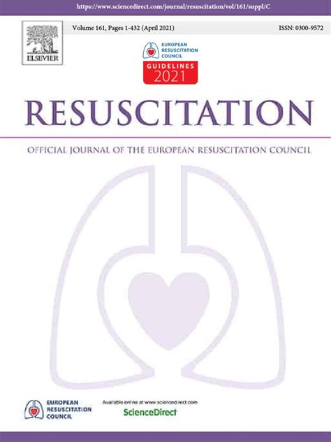 European Resuscitation Council Guidelines 2021 Pdf Systematic