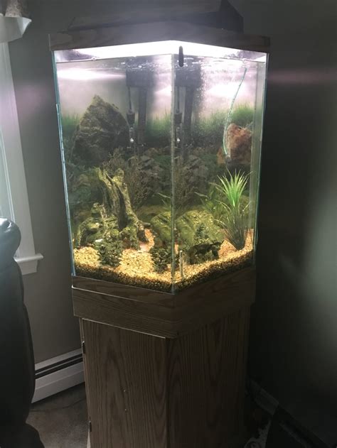 Fish Tank Stand Old Oak Corners
