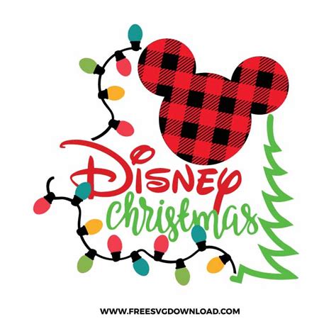 Mickey Disney Christmas Svg And Png Free Cut Files Free Svg Download