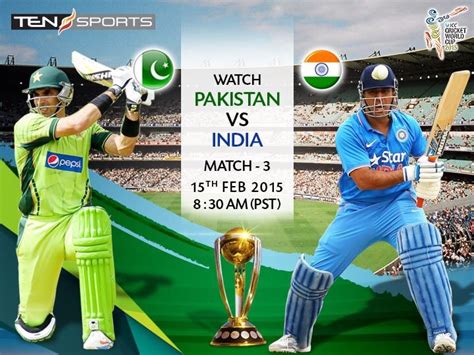 Pakistan Vs India Match Live Cricket World Cup 2015