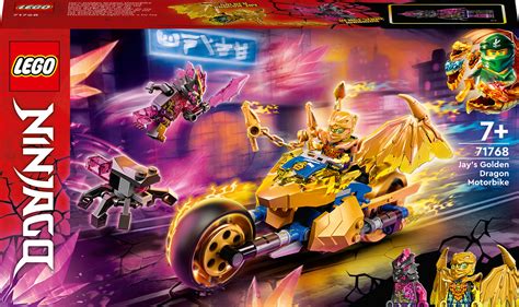 Lego Ninjago Jays Golden Dragon Motorbike Set Imagine That Toys