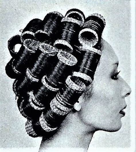 Pin By Bobbydan Emerson On Vintage Pics Of Rollers 2 Hair Rollers Roller Set Hair Curlers