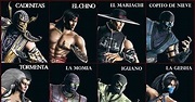 VRUTAL / Los verdaderos nombres de los personajes de Mortal Kombat