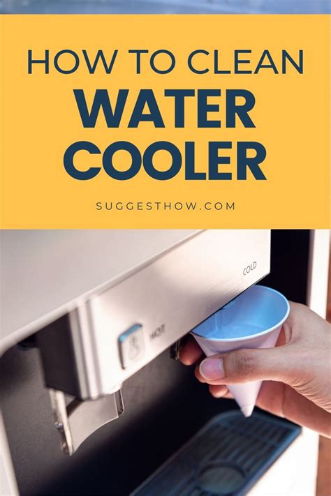 How To Clean A Water Cooler Step By Step Guide In 2020 Water