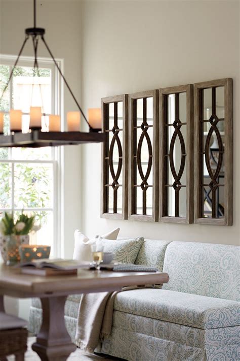 Make a room look more spacious by howard elliott elegant howard elliott george chocolate brown mirror home décor 40110. Decorating with Architectural Mirrors | Living Room Ideas ...