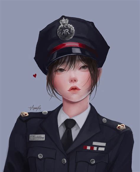 Anime Police Woman