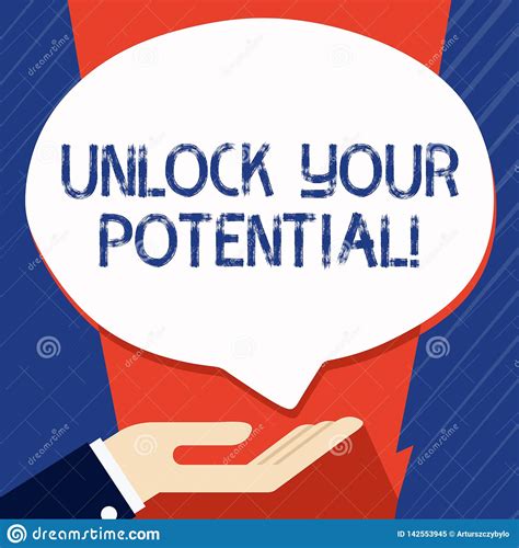 Conceptual Hand Writing Showing Unlock Your Potential. Business Photo