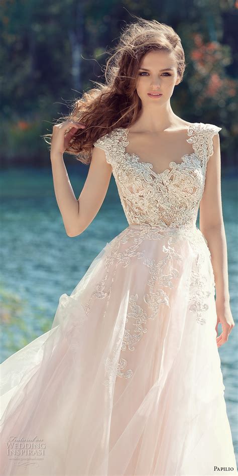 A wide variety of blush lace wedding dresses options are available to you, such as feature, fabric type, and material. Papilio 2017 Wedding Dresses - crazyforus
