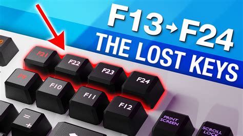 The Secret F13 F24 Keyboard Keys Youtube