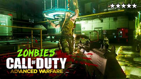 Call Of Duty Advanced Warfare Zombies Round 30 Easter Egg Gameplay