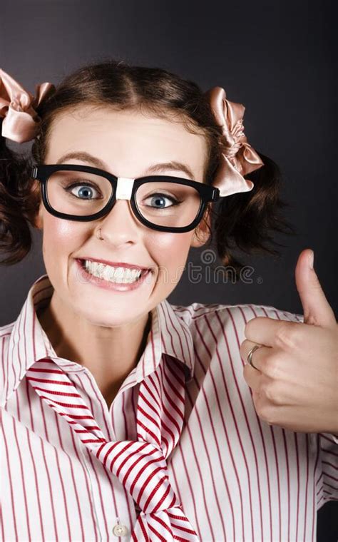 Funny Girl Showing Thumbs Up For All Is Good Stock Image Image Of Happiness Beautiful 269703691