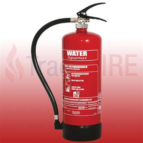 Titan 6 Litre Water Additive Fire Extinguisher Trade Fire