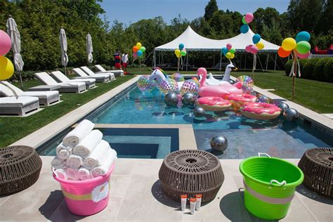 Cool Garden Pool Party Ideas References