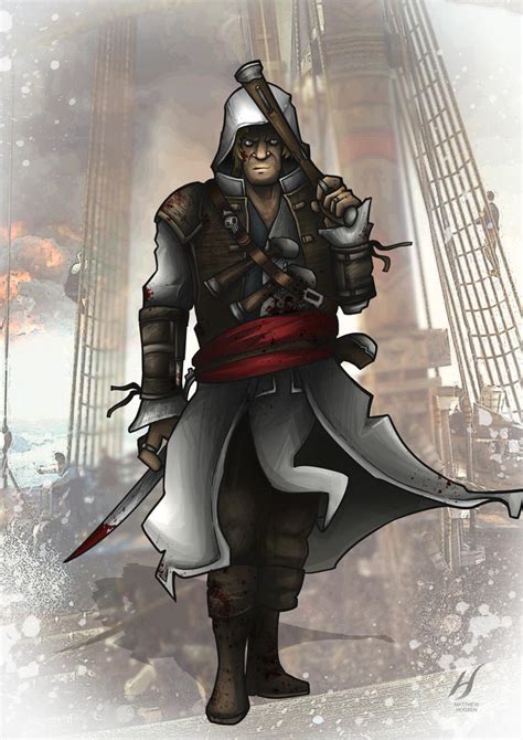 Assassins Creed Ivblack Flag Edward Kenway By Matthewhogben On Deviantart
