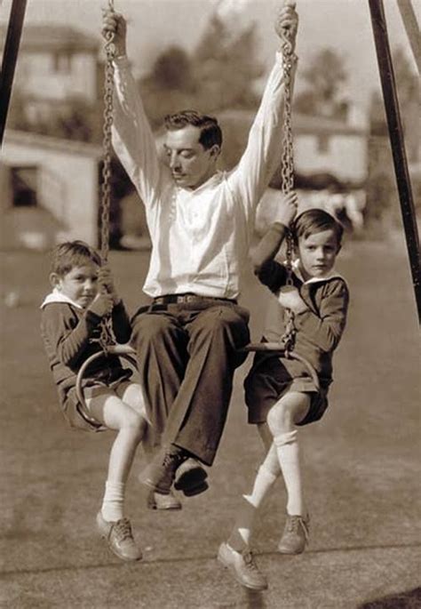 Buster And His Sons Jimmy And Bobby Silent Film Silent Movie Busters