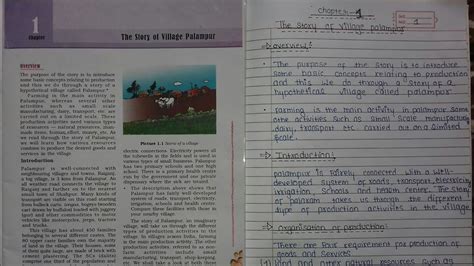 Cbse Class 9 Economics Notes Chapter 1 The Story Of Village Palampur