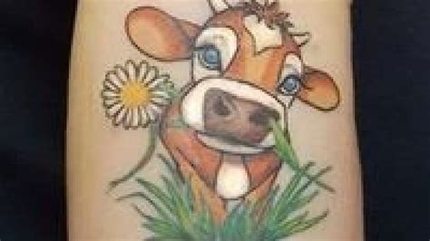 Discover More Than Cow Tattoo Images Latest Vova Edu Vn