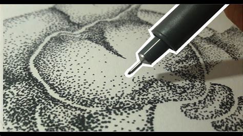 Stippling Art Pointillism Abstract Stipple Drawing Doodle