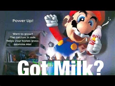 Sms Short Super Mario Got Milk Commercial Youtube